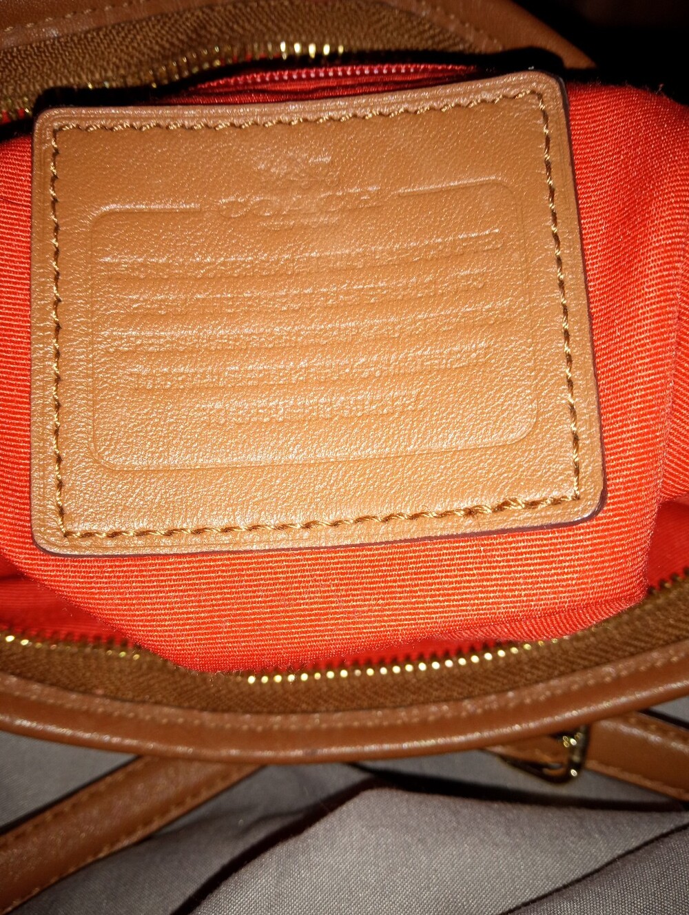 Coach Vintage Buggy Crossbody with Red and Purple Stripe NO CALL OUTS OFFERS WEL - Picture 8 of 8